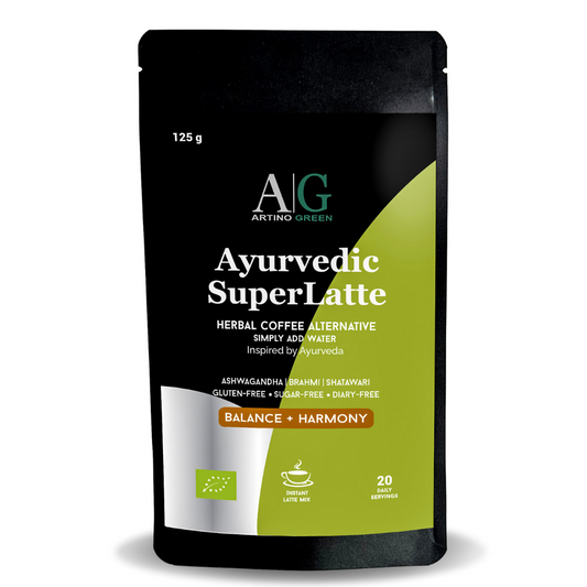 AYURVEDIC SUPERLATTE – Premium Coffee Alternative with Ayurvedic herbs (125 g)