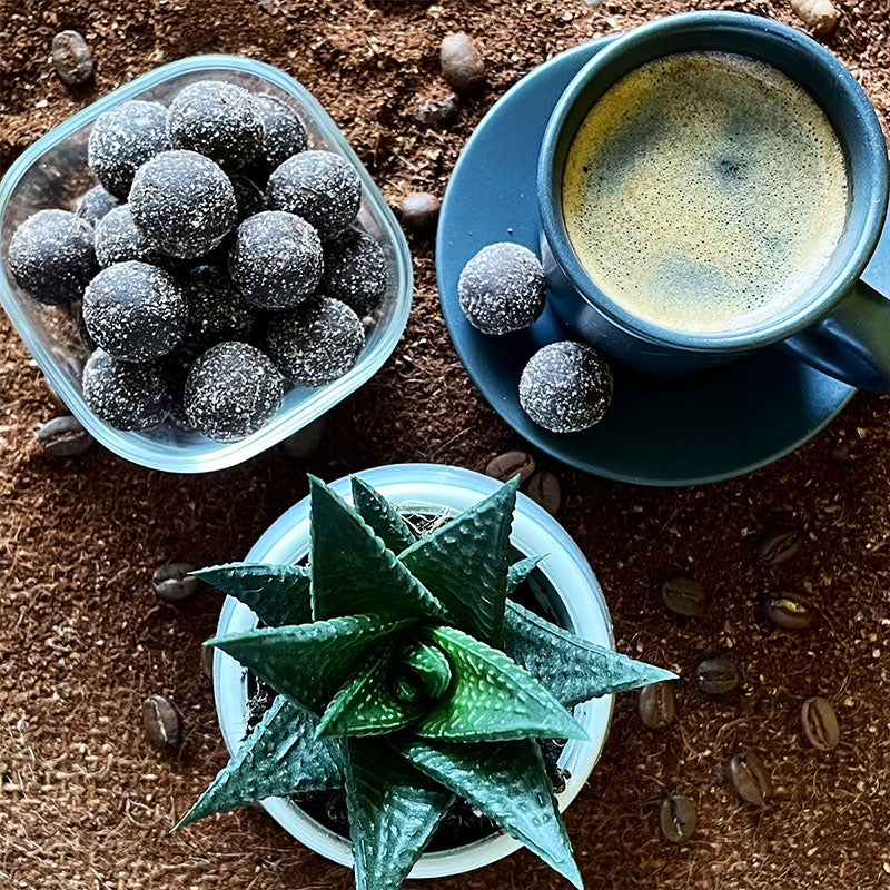 PERSONALIZED BIO LATTE COFFEE BITES  (50 Pcs PACK)