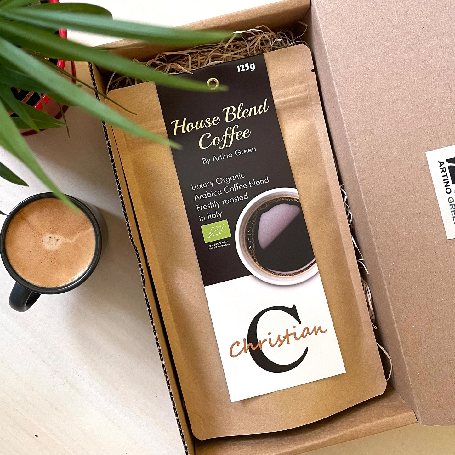 PERSONALIZED ORGANIC HOUSE BLEND COFFEE