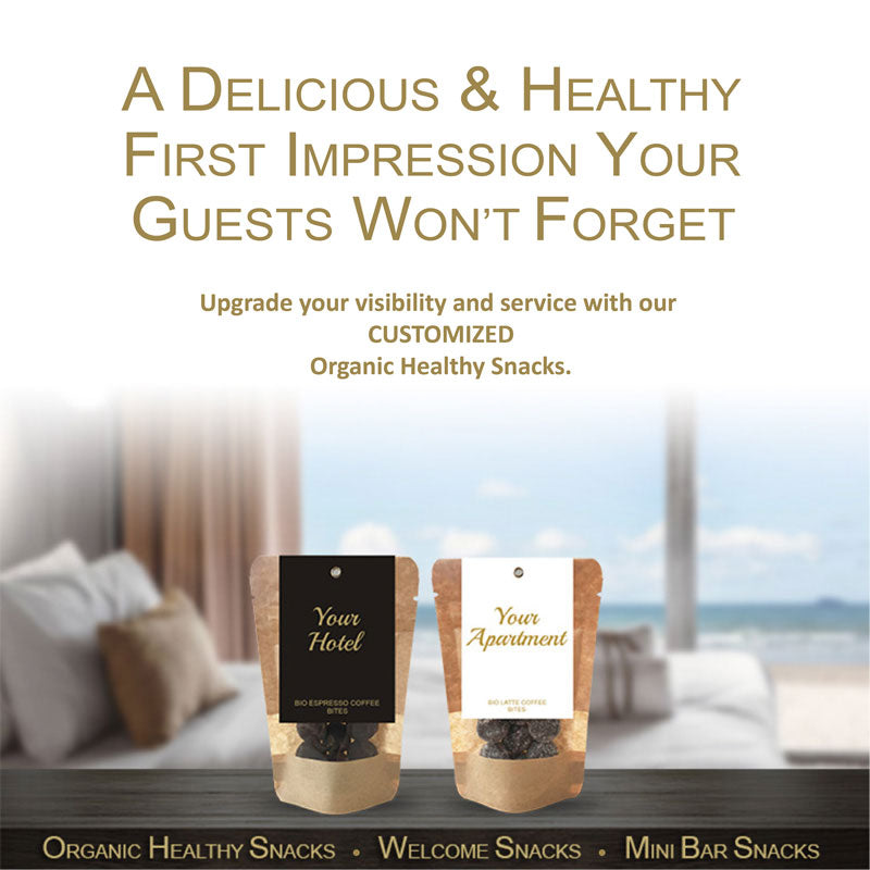 PERSONALIZED WELCOME SNACKS FOR HOSPITALITY (50 Pcs PACK)