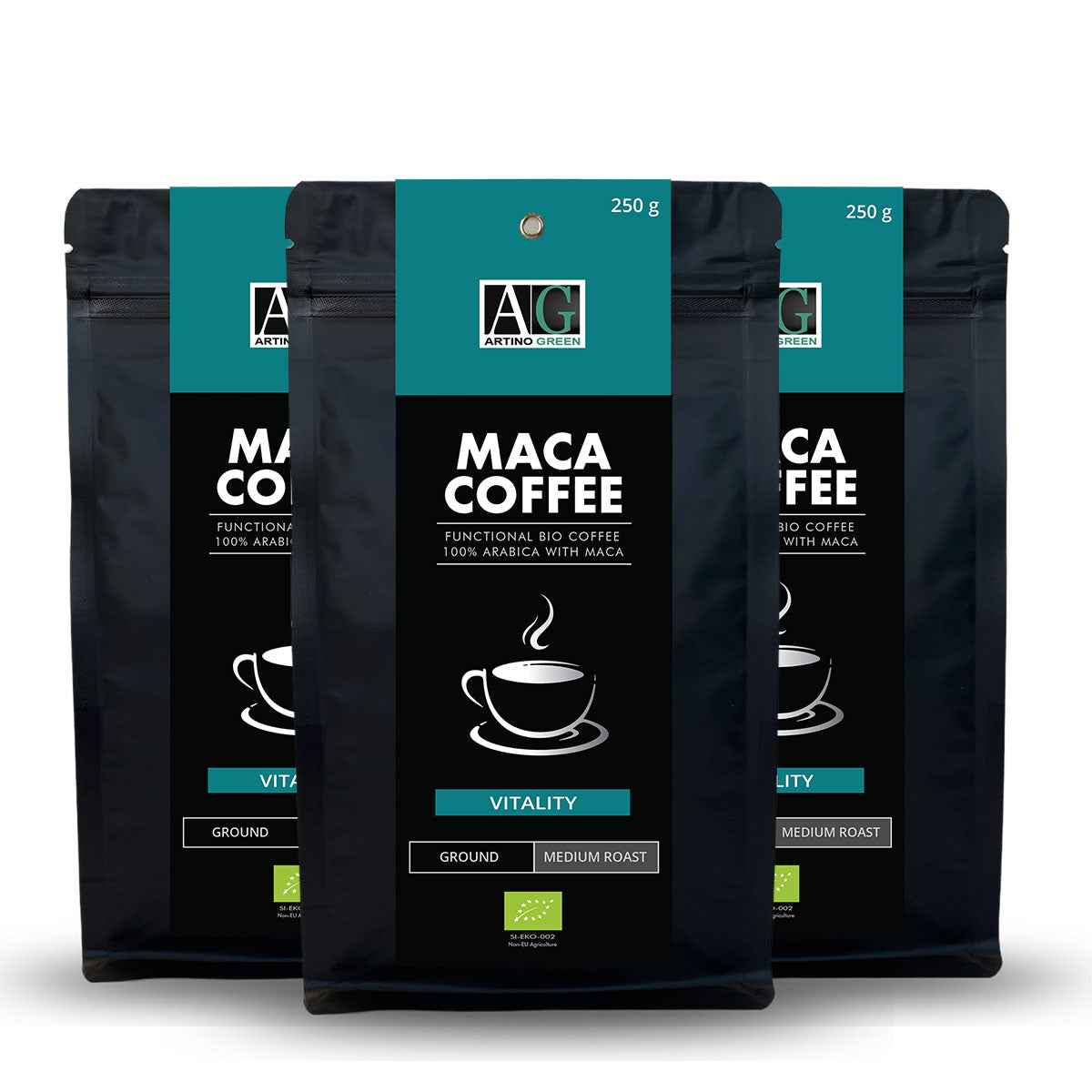 MACA COFFEE 3-PACK – ARTINO GREEN