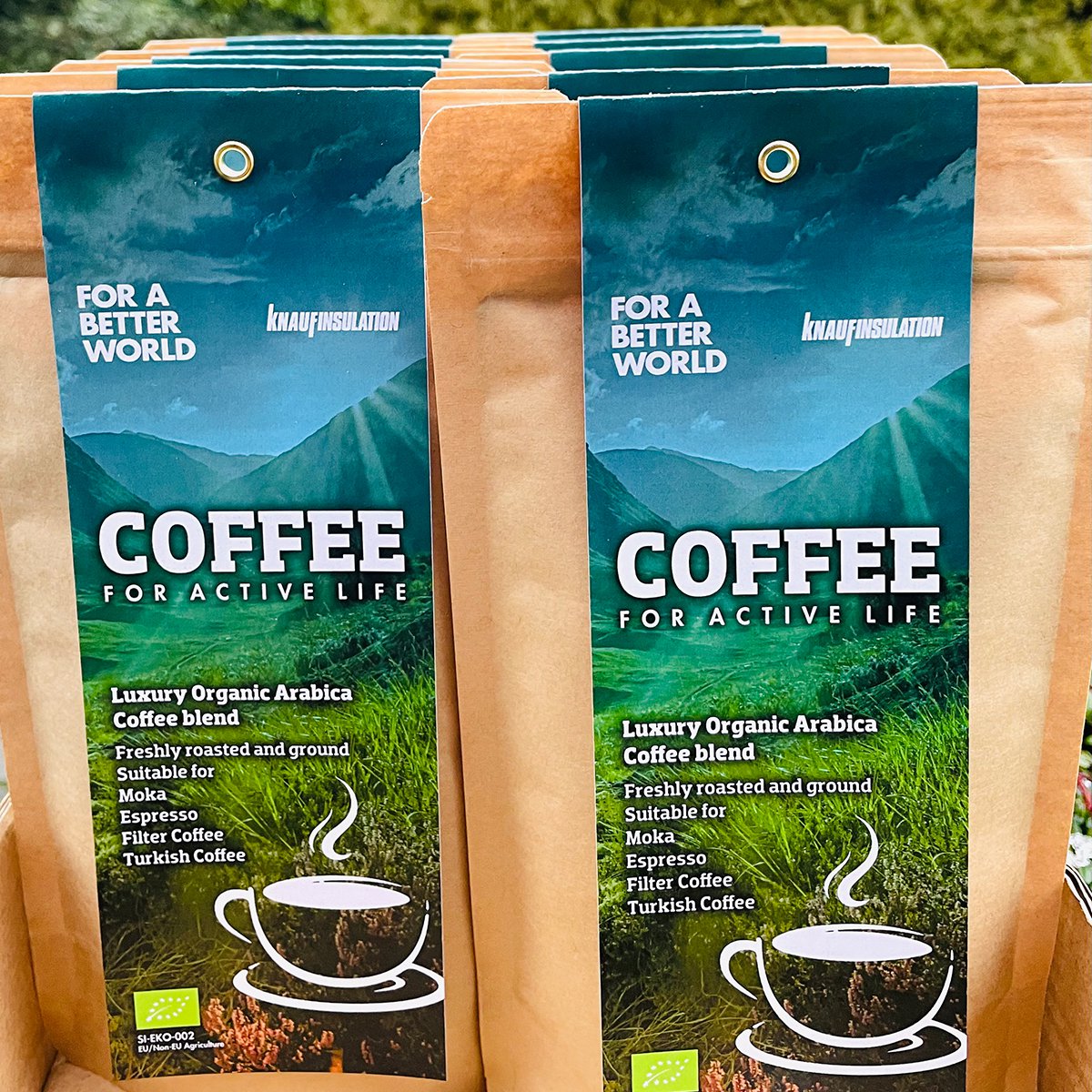 PERSONALIZED ORGANIC ARABICA COFFEE (20 Pcs PACK)