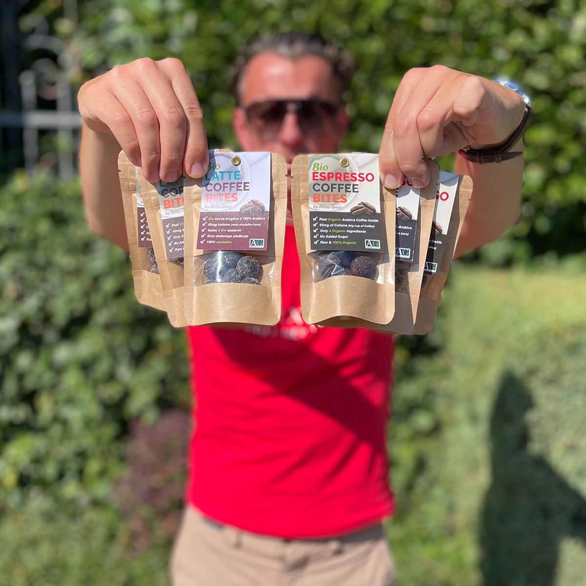 BIO ESPRESSO COFFEE BITES 6-PACK