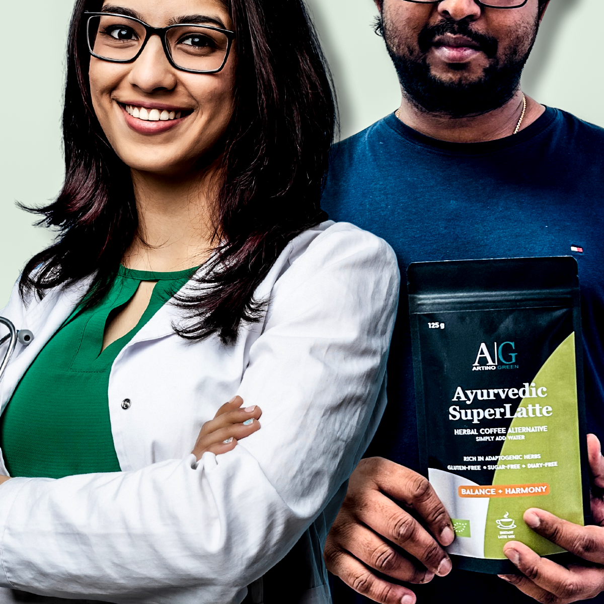 AYURVEDIC SUPERLATTE – Premium Coffee Alternative with Ayurvedic herbs (125 g)