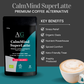 CALMMIND SUPERLATTE - Premium Coffee Alternative with herbs and Functional mushrooms (125 g)