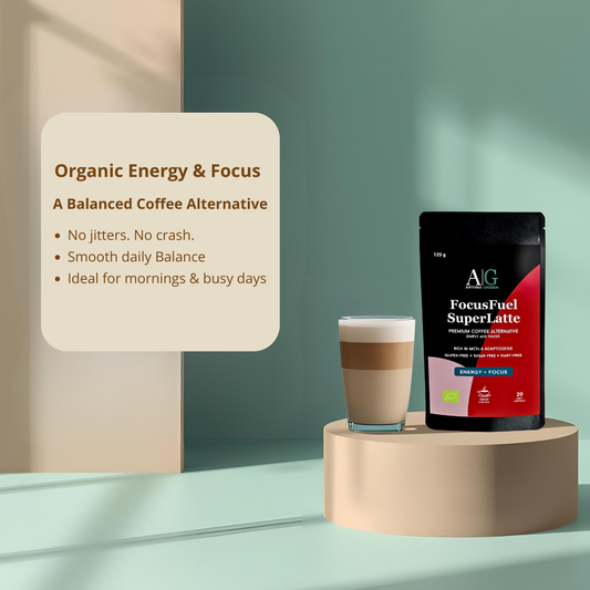 FOCUSFUEL SUPERLATTE - Premium kavni nadomestek z adaptogeni (125 g)