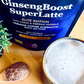 GINSENGBOOST SUPERLATTE – Premium Organic Coffee Alternative with Dual Ginseng (125 g)