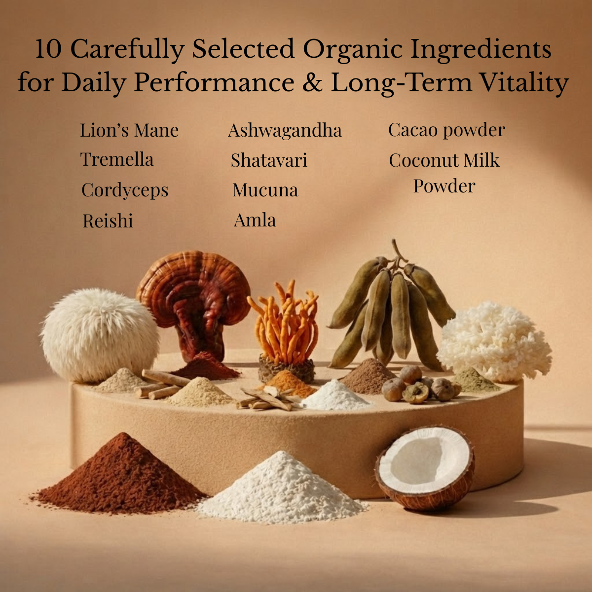 LONGEVITY SUPERLATTE – Advanced Longevity Blend (125 g)