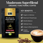 MUSHROOM SUPERBLEND - Organic Coffee with Functional Mushrooms (250g)