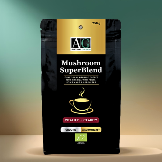 MUSHROOM SUPERBLEND - Organic Coffee with Functional Mushrooms (250g)