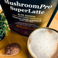 MUSHROOMPRO SuperLatte – Elite Organic Coffee Alternative with 6 Functional Mushrooms (125 g)