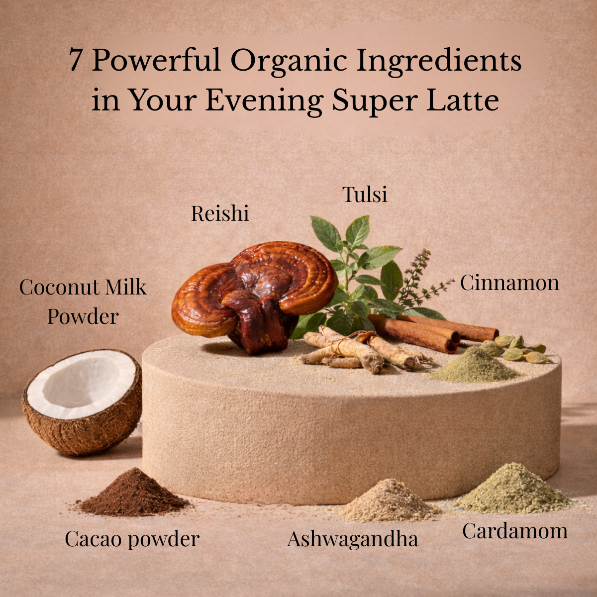 CALMMIND SUPERLATTE - Coffee Alternative for Calm Moments (125 g)