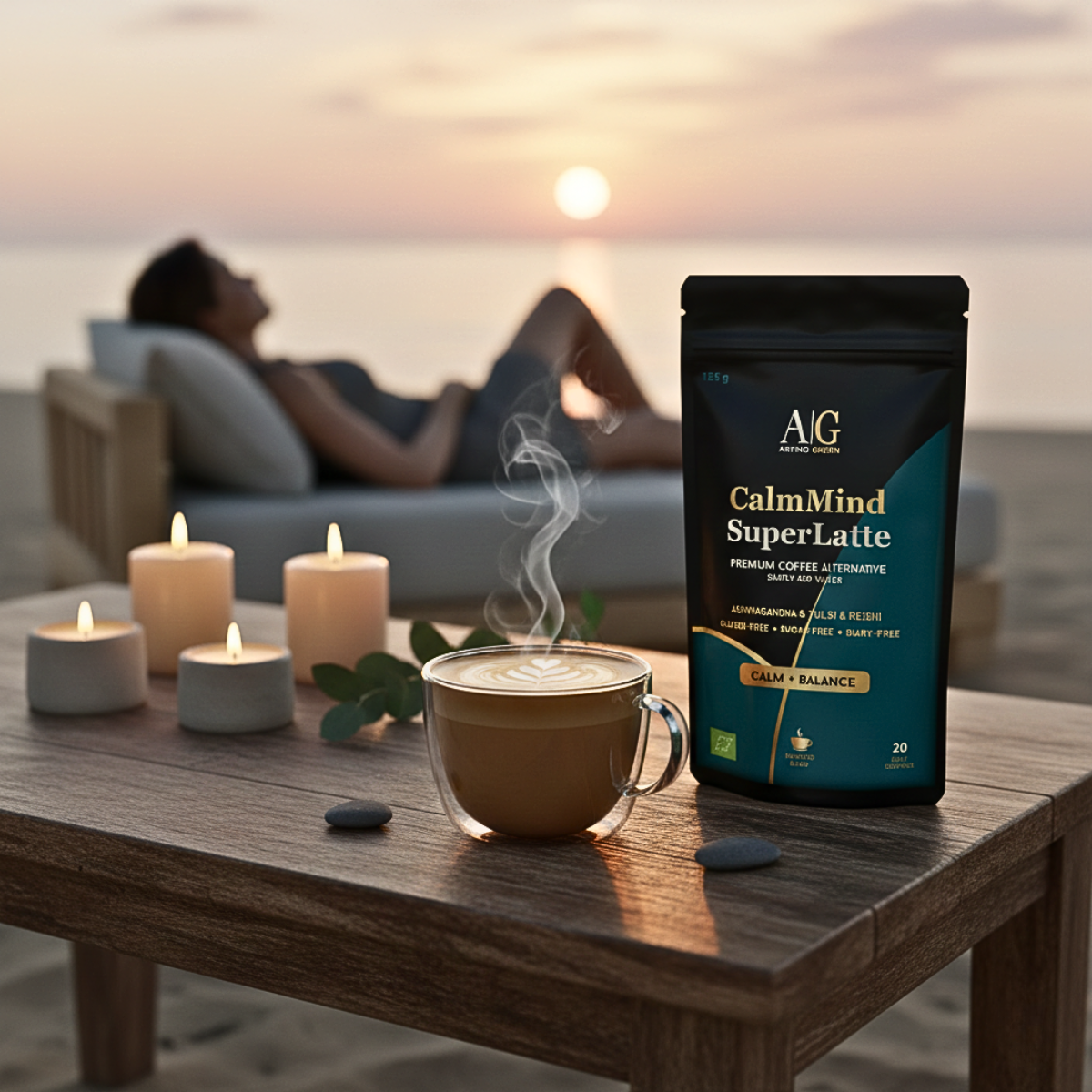 CALMMIND SUPERLATTE - Coffee Alternative for Calm Moments (125 g)